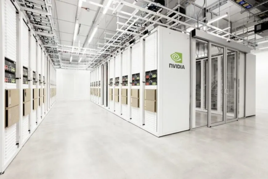 The Cambridge-1 supercomputer system supports research for UK healthcare startups.