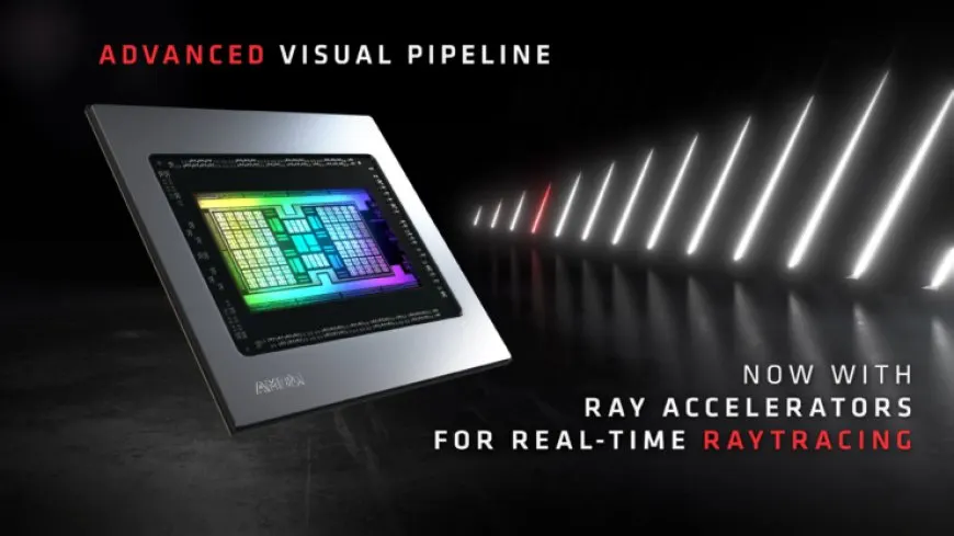The AMD RADV Vulkan driver interface displays ray tracing support options for RDNA 1, Vega, and Polaris graphics cards.