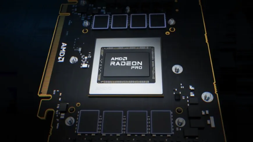 The AMD Radeon PRO W6800X Duo graphics card features dual RDNA 2 GPUs and a triple fan cooling system.