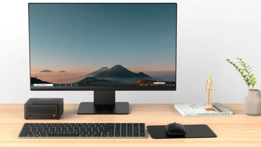 The Minisforum EliteMini X500 SFF PC includes an AMD Ryzen 7 5700G APU, 16 GB DDR4, and 512 GB SSD.