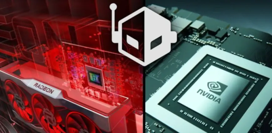 Chart displays NVIDIA GeForce discrete graphics card market share surpassing AMD Radeon during the second quarter of 2021.