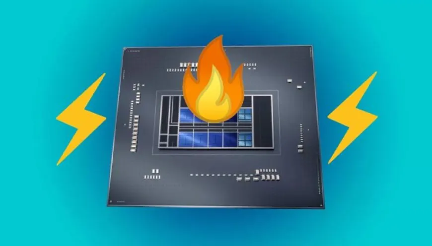 Intel Alder Lake-S desktop CPU testing shows peak temperatures near 93 degrees Celsius and 250 watts power draw.