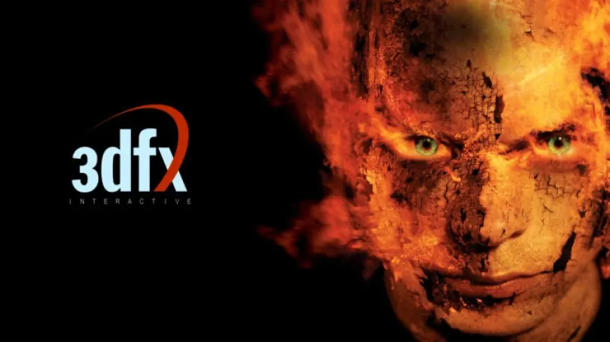 The graphic announces the acquisition of 3dfx Interactive by Jansen Products.