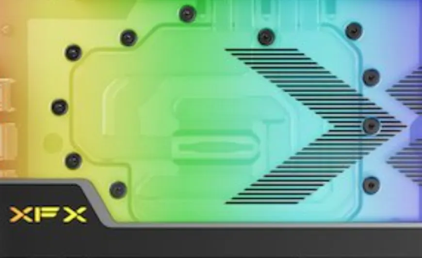XFX Radeon RX 6900 XT and RX 6800 XT graphics cards feature EK custom water cooling blocks.