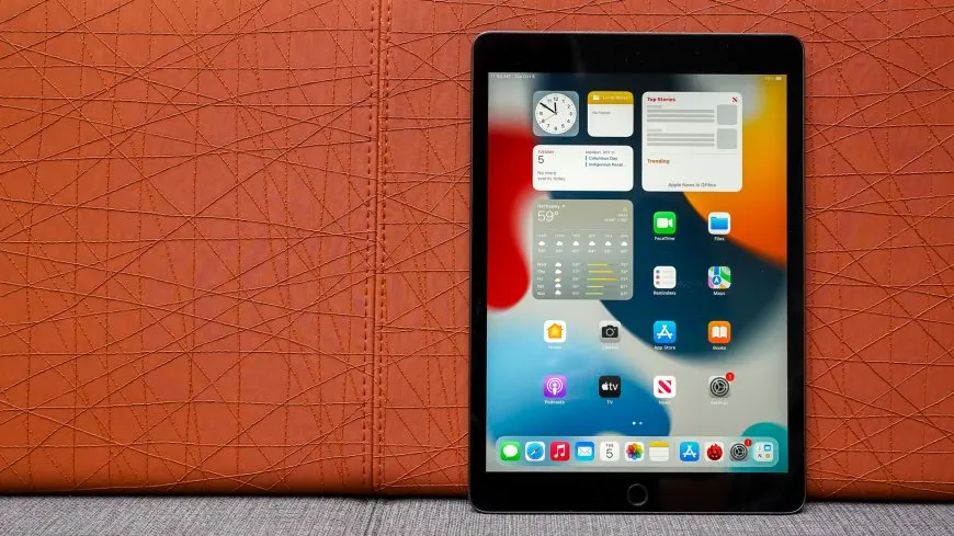 Apple iPad 9th generation tablet with ten inch display and A13 Bionic processor