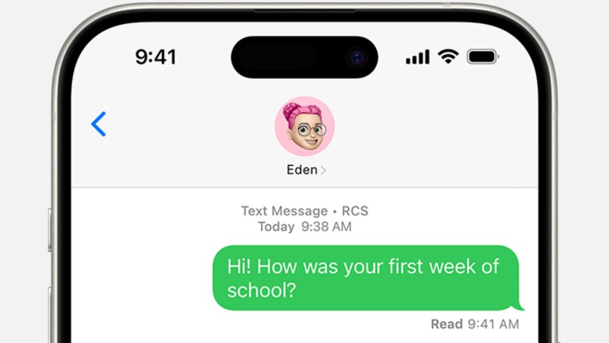 How to enable RCS messaging on iPhone to text Android users