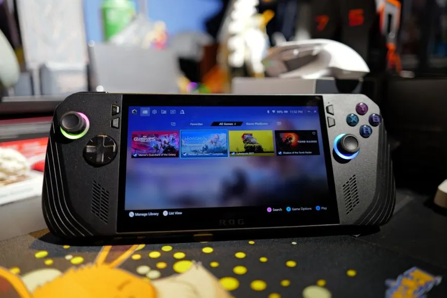 The Asus ROG Ally X handheld gaming PC features an updated thermal design and increased memory capacity.