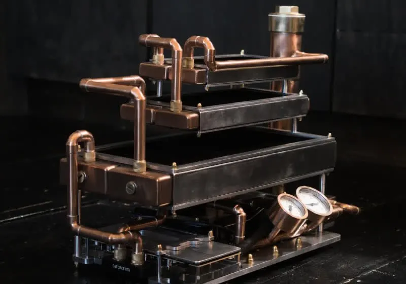 A custom fanless PC featuring an RTX 5080 GPU undergoes passive cooling testing by Billet Labs.