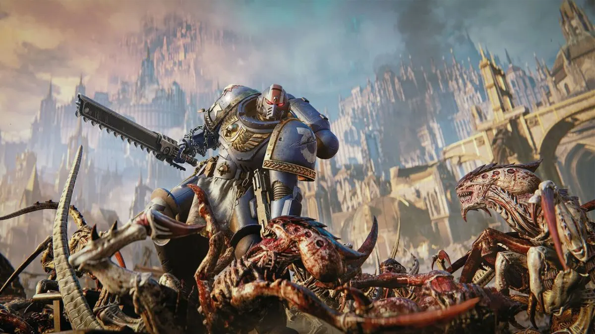 Banner for the Warhammer Skulls 2026 gaming showcase announcing new titles and updates.