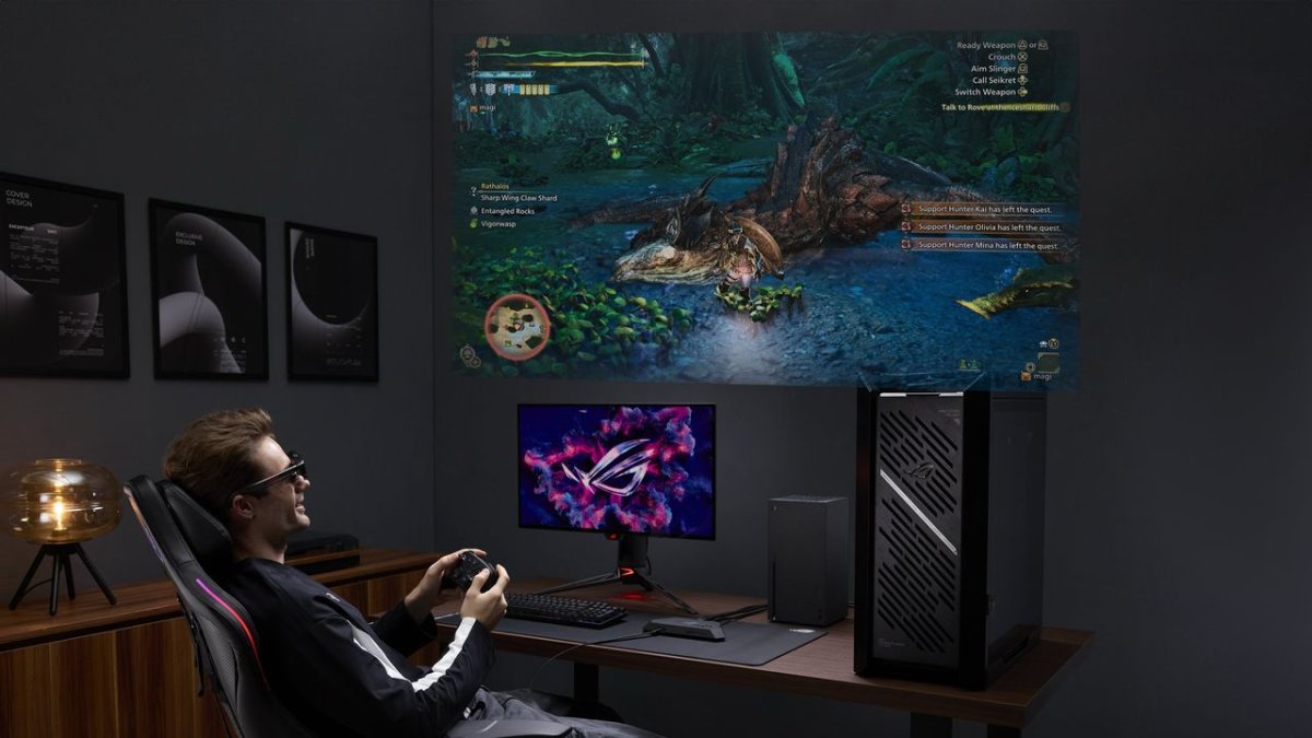 Asus ROG Xreal R1 AR Glasses: 240Hz Gaming at $849