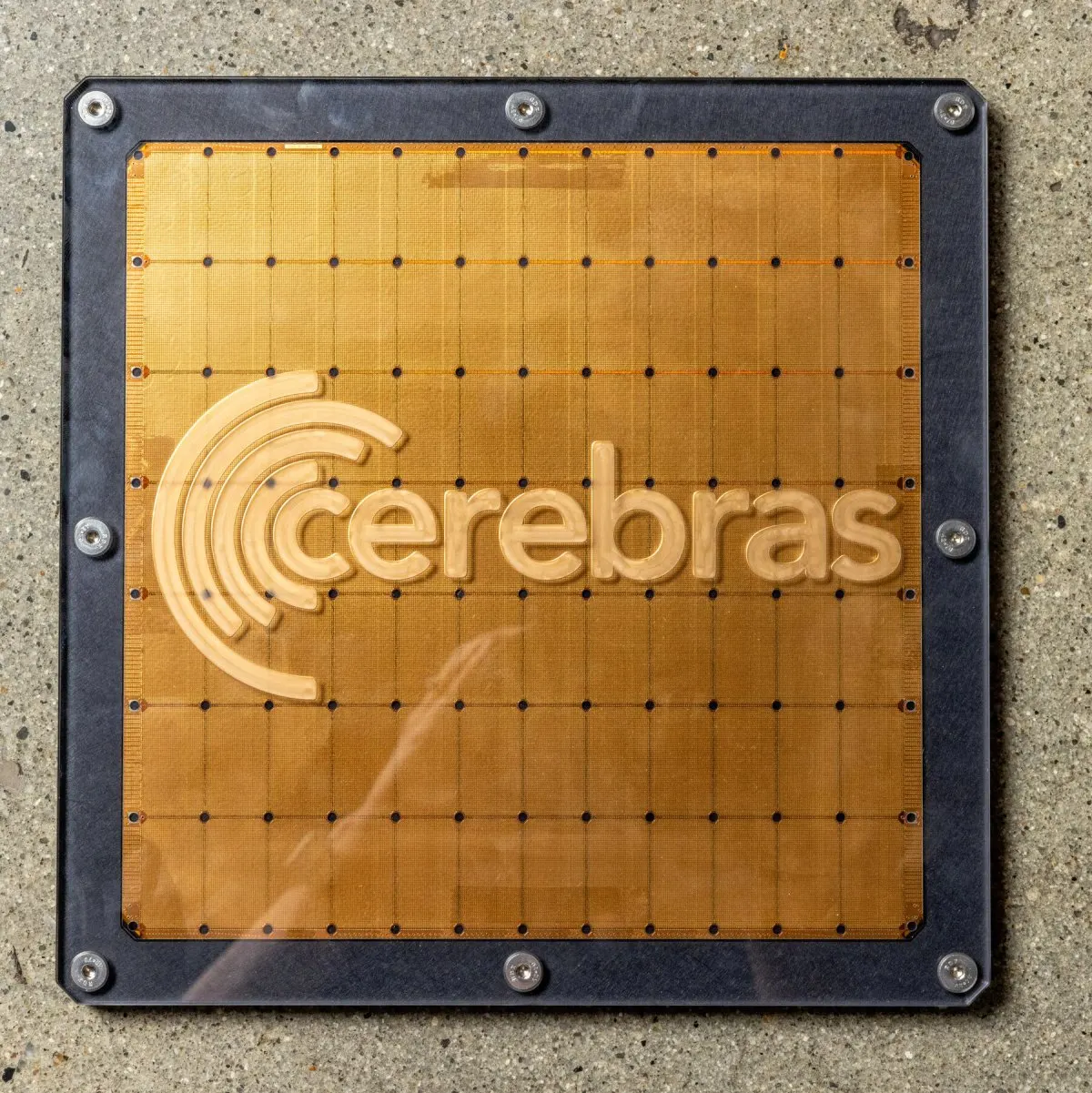 Cerebras artificial intelligence processor chip