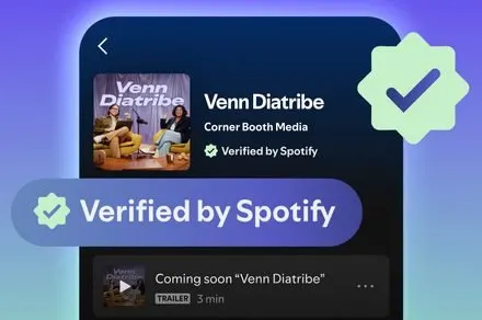 Spotify verified podcast badge icon
