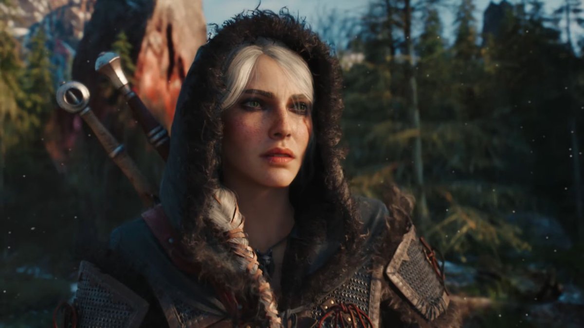 Concept art showing anticipated Witcher 4 design elements, including updated combat, alchemy, and dense environments.