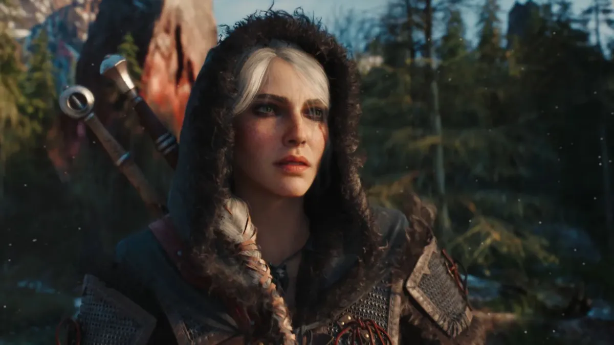 Concept art showing anticipated Witcher 4 design elements, including updated combat, alchemy, and dense environments.