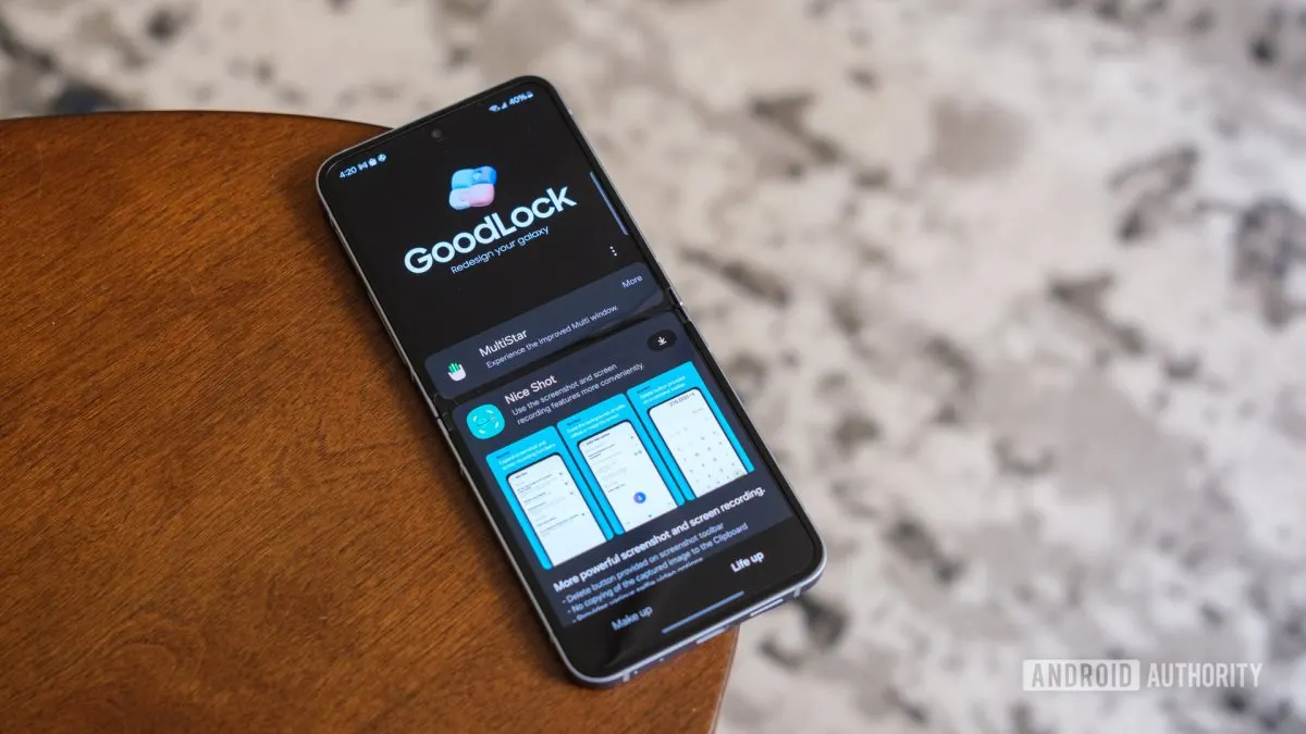Compatibility roster for Samsung Good Lock modules in One UI 9 beta
