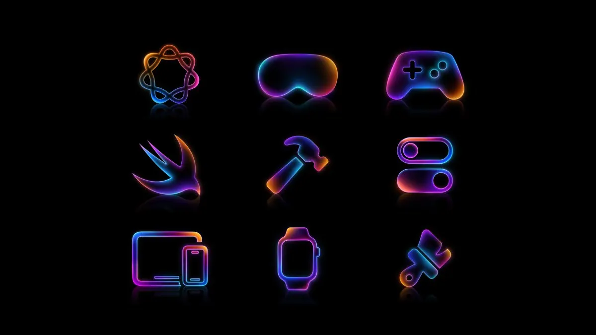 WWDC24 conference schedule featuring technical sessions, lab appointments, and updated developer documentation