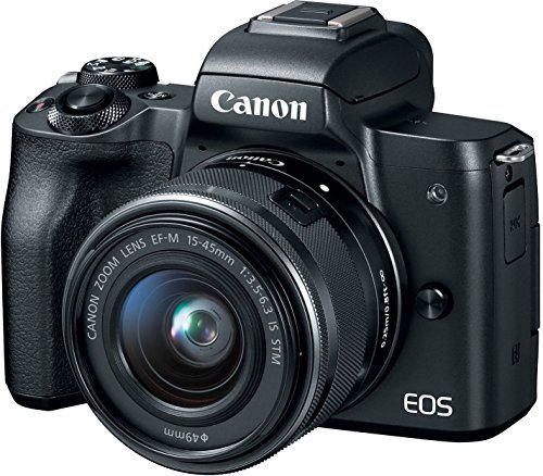 A lineup of prosumer mirrorless camera bodies and lenses arranged for review.