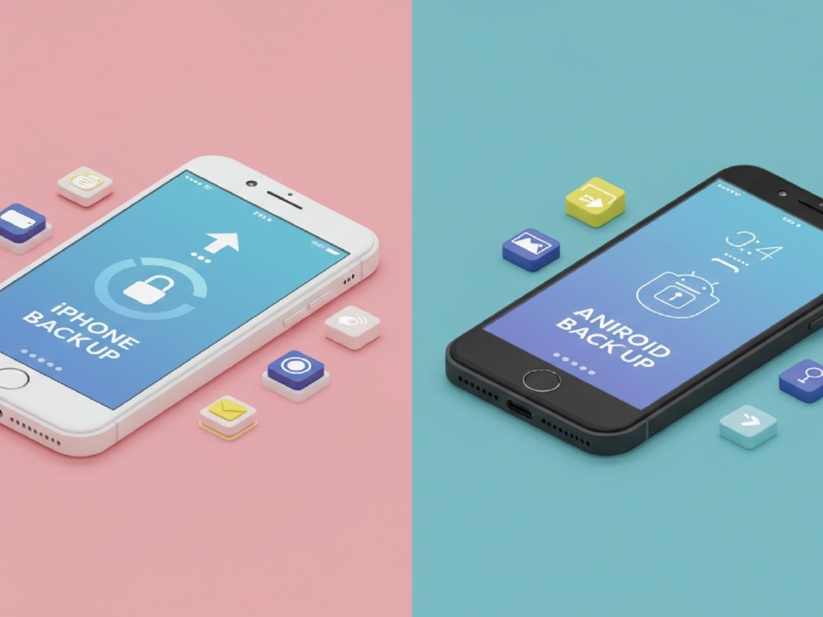 How To Backup An iPhone Or Android Smartphone Safely