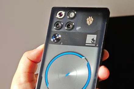 The Red Magic 11S Pro smartphone features an under display camera, liquid cooling vents, and dedicated gaming triggers.