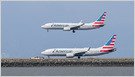 American Airlines aircraft equipped with SpaceX Starlink in-flight Wi-Fi