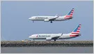 American Airlines aircraft equipped with SpaceX Starlink in-flight Wi-Fi
