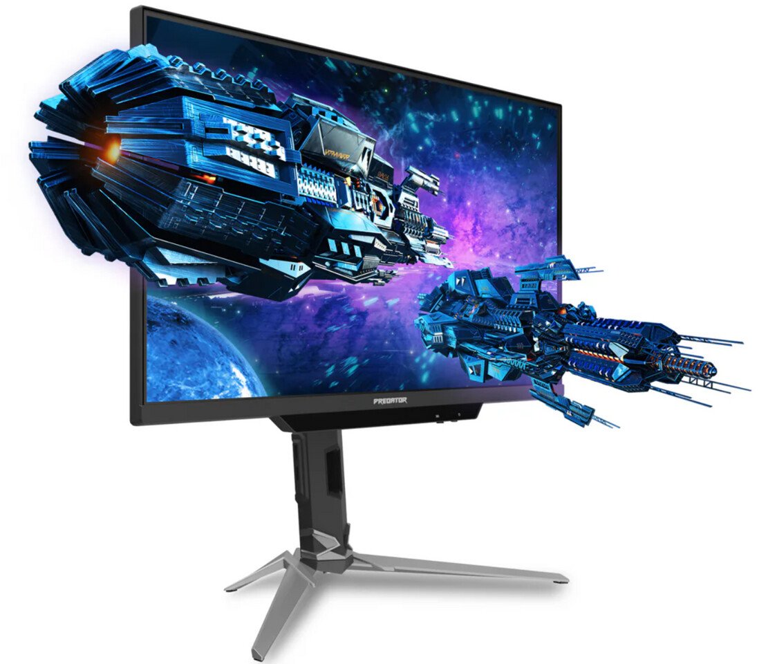 Acer Predator and Nitro gaming monitors showcasing refreshed display designs and rapid refresh rates