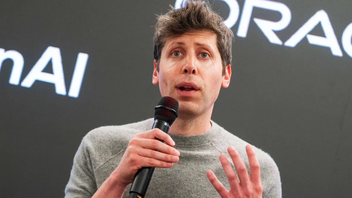 Sam Altman discusses the social and economic impacts of artificial intelligence.