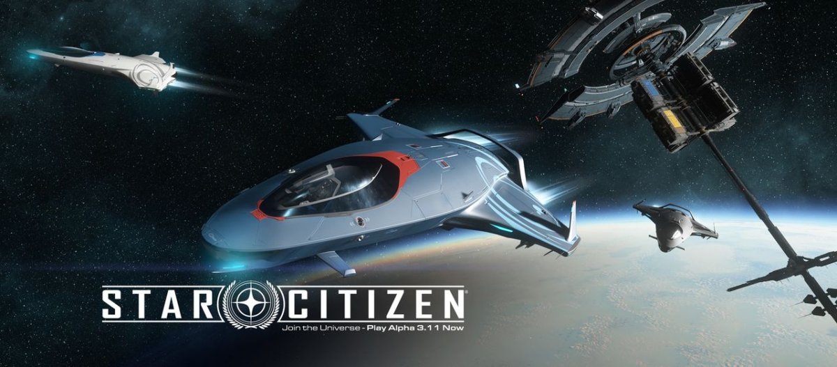 Star Citizen funding milestone graphic showing one billion dollars raised