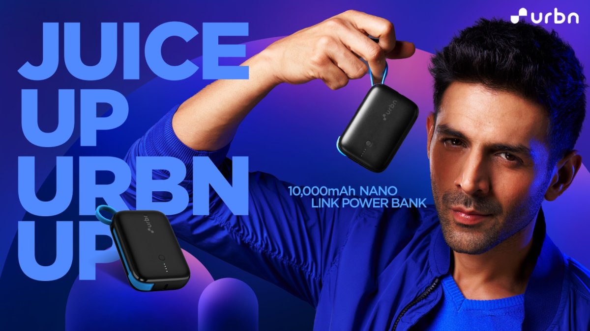 The Urbn Nanolink power bank features a permanently attached Type-C cable and a 10,000mAh battery capacity.