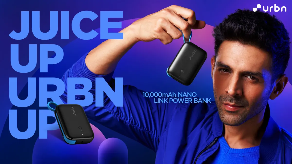 The Urbn Nanolink power bank features a permanently attached Type-C cable and a 10,000mAh battery capacity.
