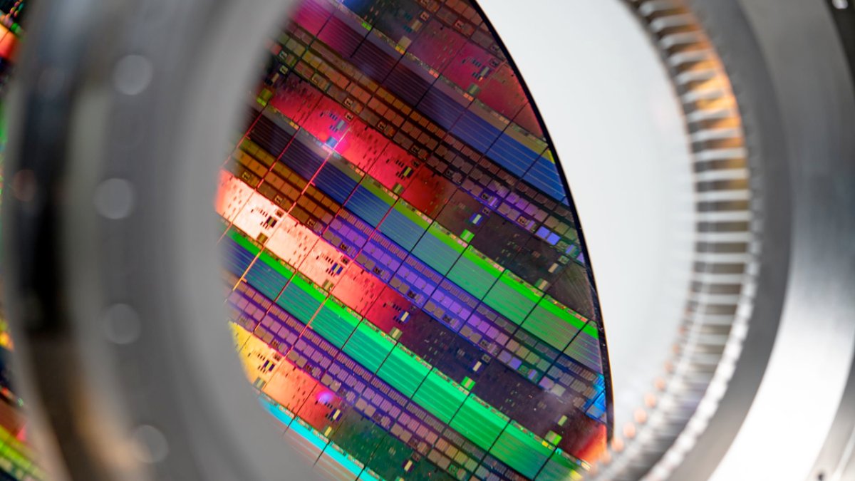 The Nikon argon fluoride immersion lithography machine supports semiconductor chip manufacturing.