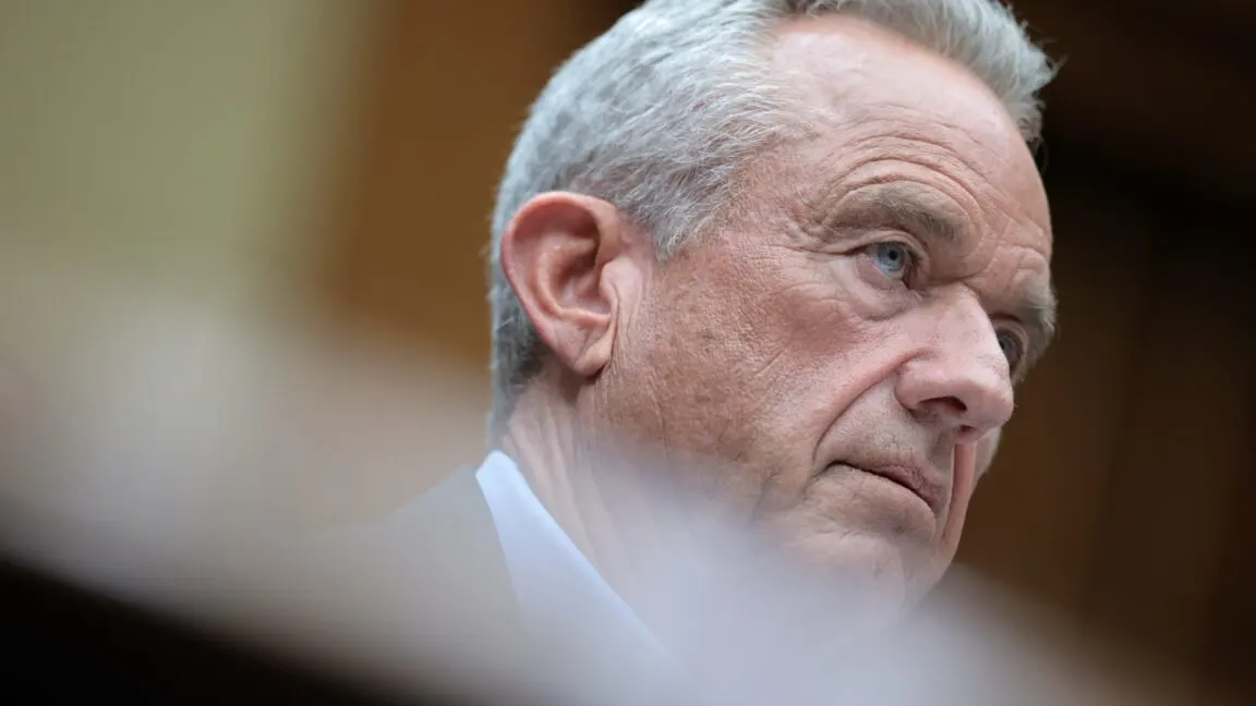 Robert F. Kennedy Jr. addresses health officials during a preventive medicine policy briefing.