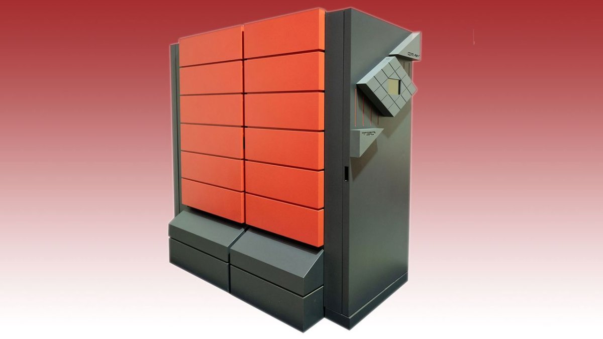 The early Cray T3D supercomputer prototype featured fifty-two processors and marked a milestone in parallel computing hist...