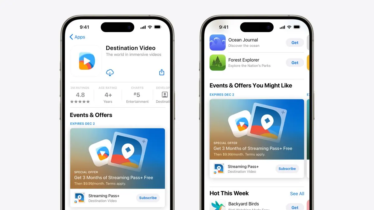 Apple enables developers to configure discounted win-back offers for subscription reactivation via App Store Connect.