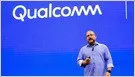 This chart shows Qualcomm stock rising 11.6 percent on Friday and 75 percent over the past month amid AI device growth.