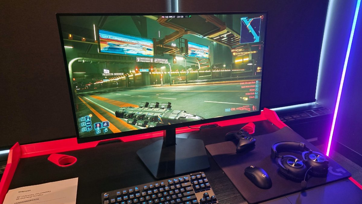 Hands-on: Samsung’s 6K gaming monitor will bully your graphics card
