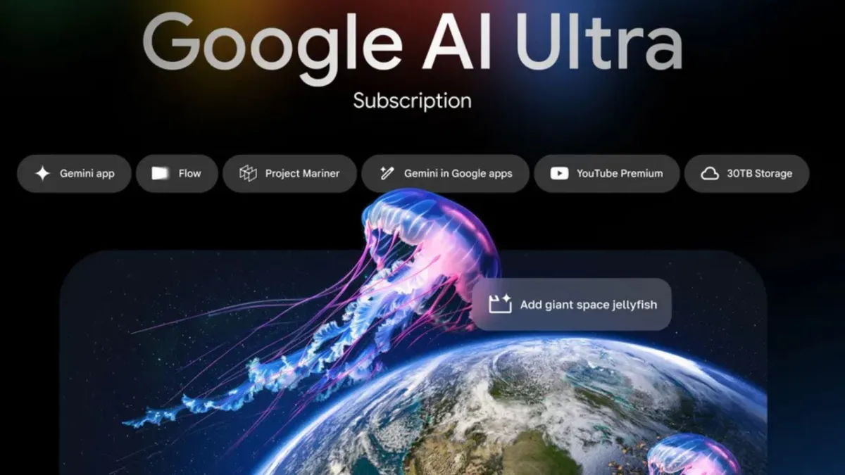 The subscription interface displays usage limits for two premium artificial intelligence tiers.