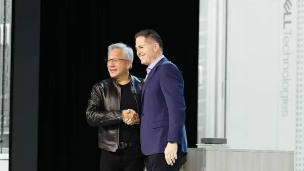 Enterprise data center servers support AI infrastructure and enable autonomous agent deployment.