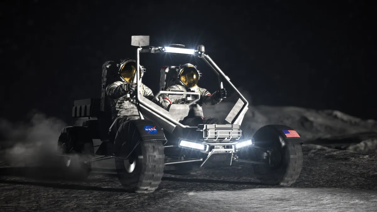 NASA announces lunar missions to the South Pole to pave the way for a permanent base.