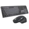 Logitech MX Mechanical keyboard paired with the MX Master 3S mouse on a desk surface