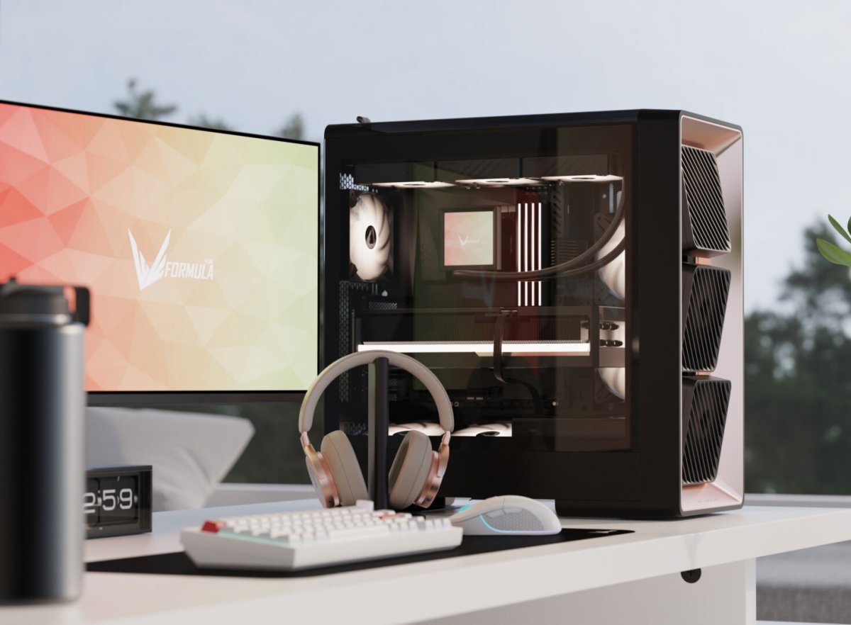 Formula V Line Air Power G10 Chassis Preview at Computex