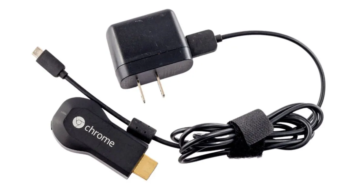 First-generation Chromecast media streaming device