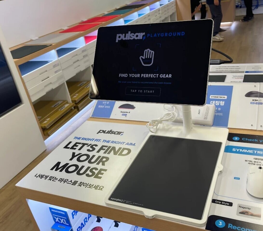 Pulsar Reveals In-Store Mouse Fitment System