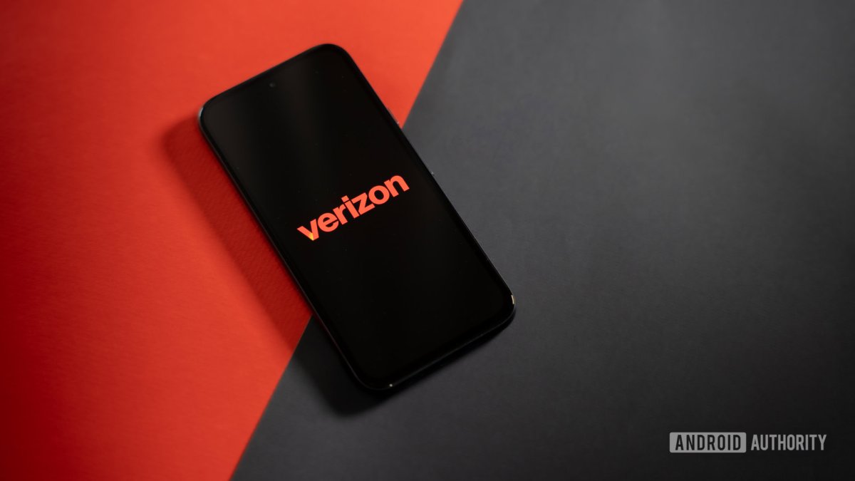 A Verizon account statement displays suspended service status and debt forgiveness terms.