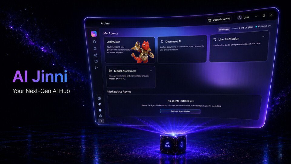 MSI AI Jinni Hub: Hybrid Computing for Modern Desktops