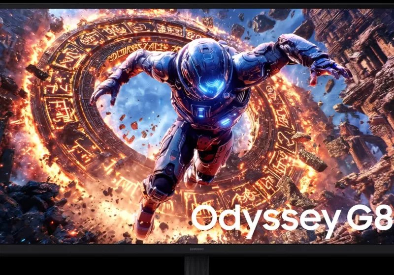 Samsung announces 32-inch Odyssey G80HS, the industry's first non-3D 6K gaming monitor