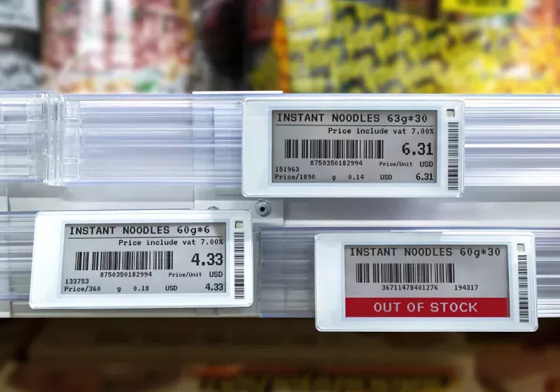 Most Americans believe digital shelf labels and surveillance pricing will increase grocery prices, according to a survey.