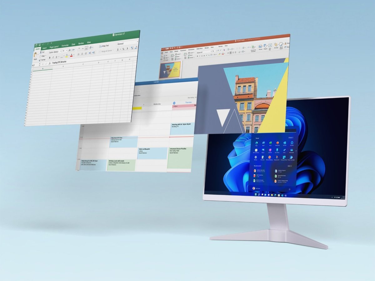 Microsoft Office and Windows 11 Pro lifetime bundle product graphic