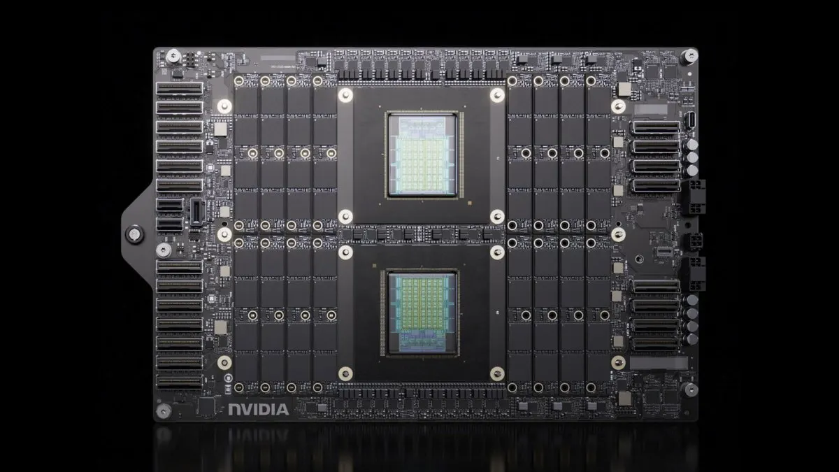 NVIDIA Vera central processing unit chips support cloud infrastructure and artificial intelligence workloads.
