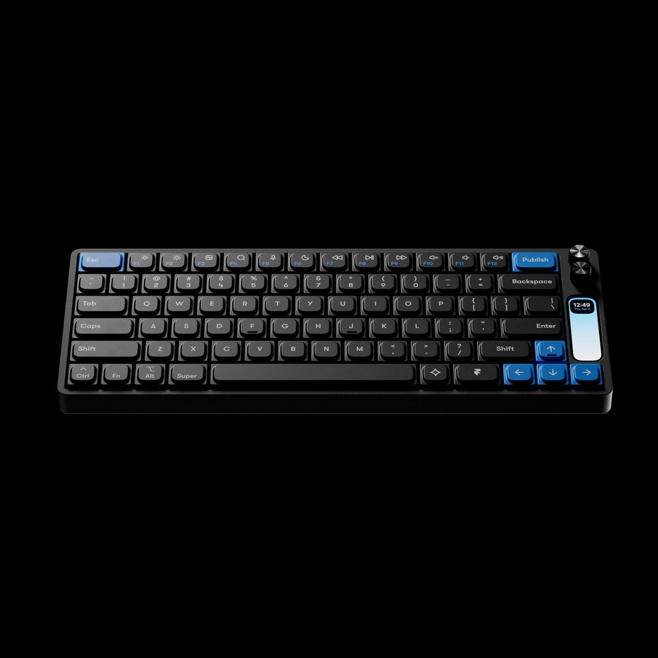 Work Louder Framer F1 Keyboard Integrates Live Website Metrics